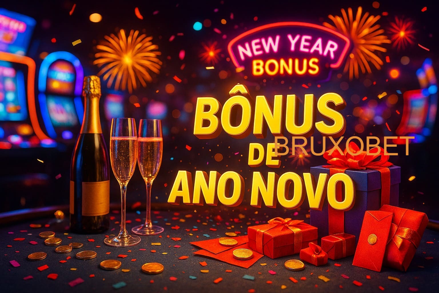 Promoções de Ano Novo no BRUXOBET